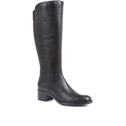 Donatella Knee High Leather...