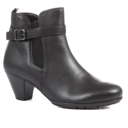 Negus Leather Ankle Boots -...