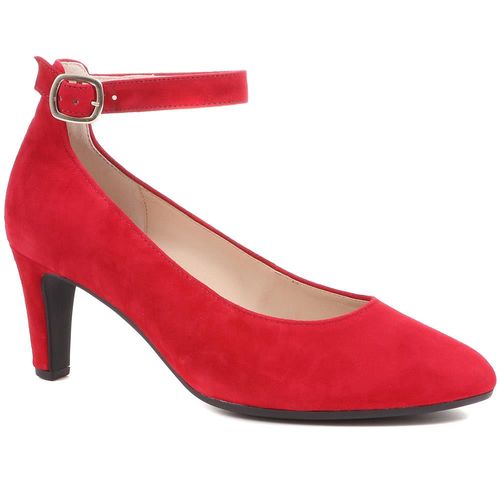 Buckle Heeled Court Shoes -...