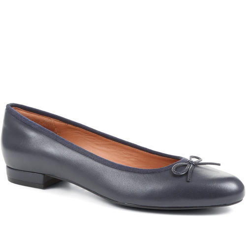 Soleil Leather Low Ballet...