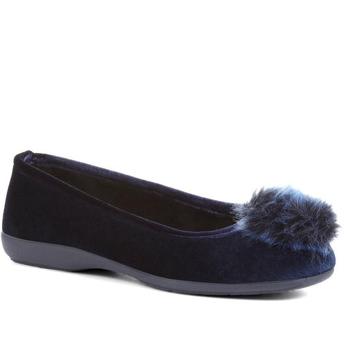 Erika Pom Pom Slippers -...