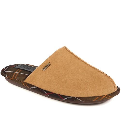 Foley Leather Mule Slippers -...