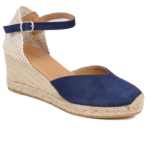 Rosina Leather Espadrilles  -...