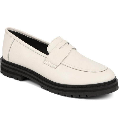 Dara2 Leather Loafers  -...