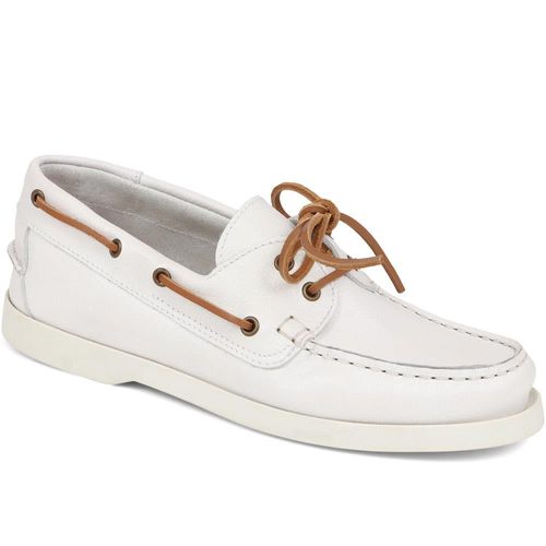 Patrizia Leather Boat Shoes -...