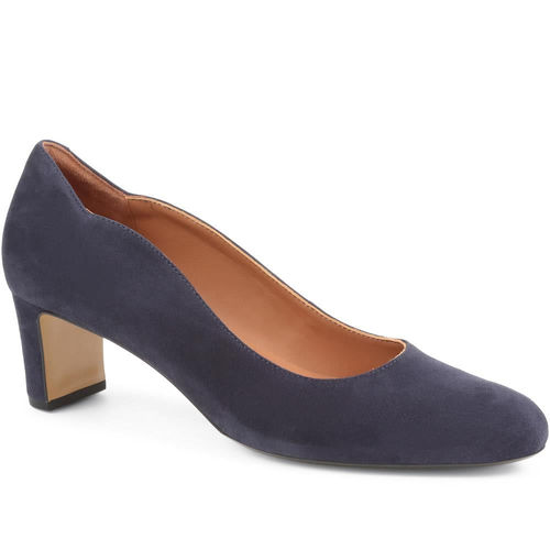 Zoey Leather Court Shoes -...