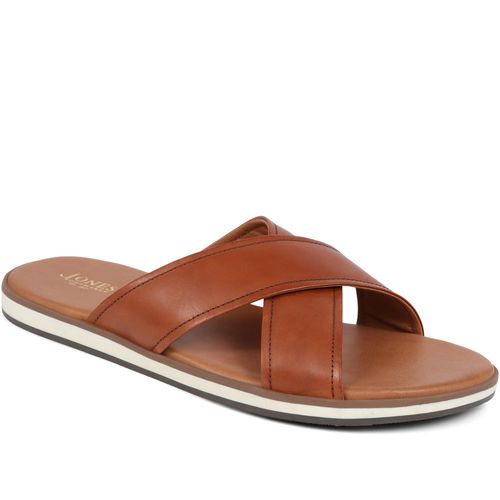 Whitstable Leather Sliders -...