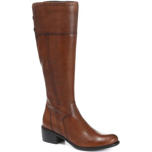 Leather Knee High Boot -...