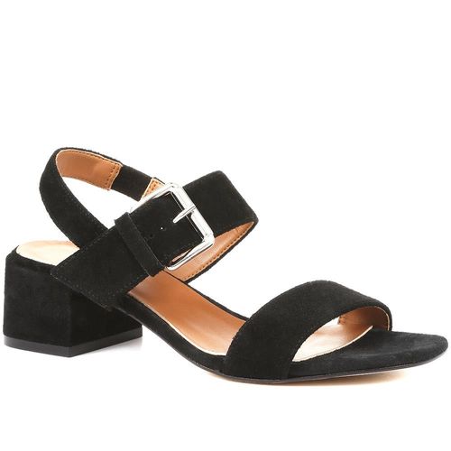 Charlee Leather Block Heel...