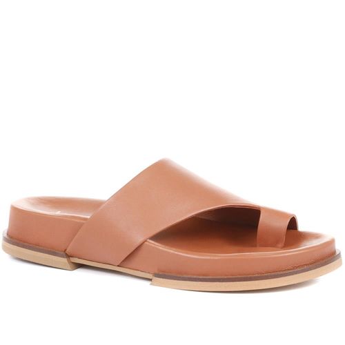 Lea Leather Toe Post Sandals...