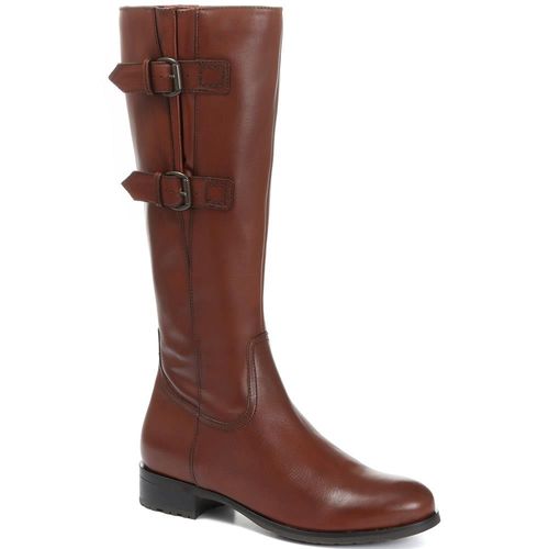 Knee High Leather Boot -...