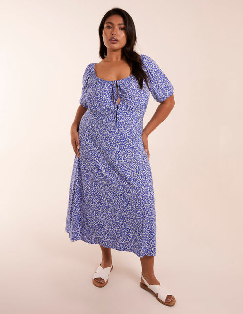 Curve Milkmaid Stretch Crepe...