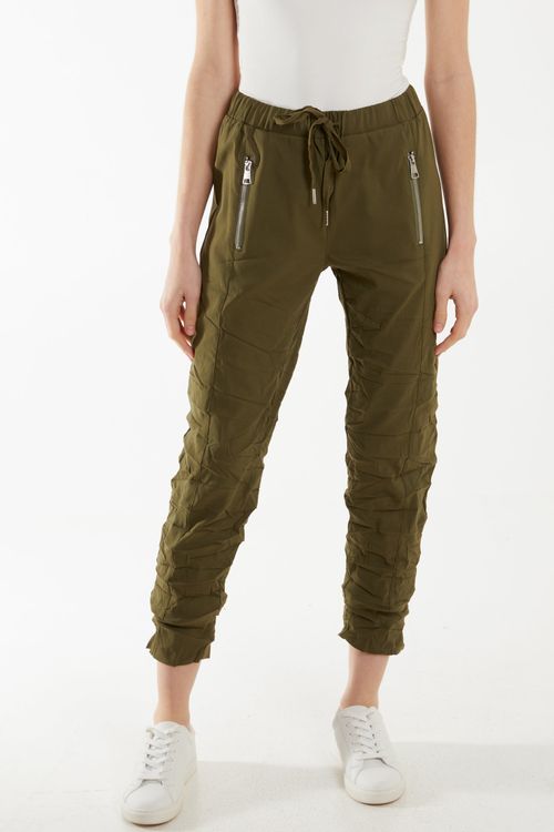 Zip Drawstring Trouser - XL /...