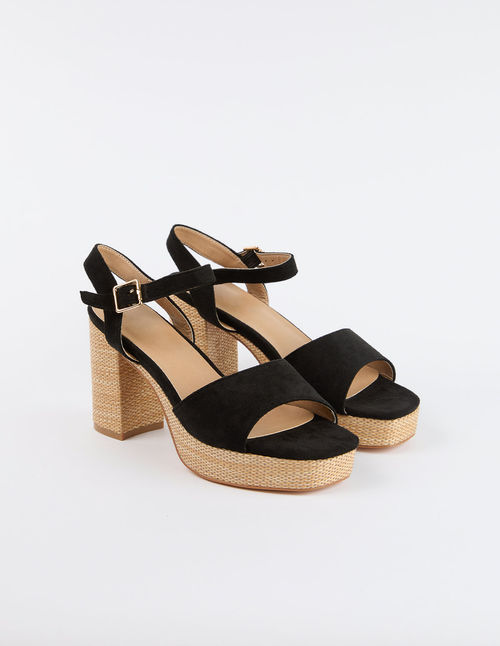 Woven Heeled Sandal - 8/41 /...