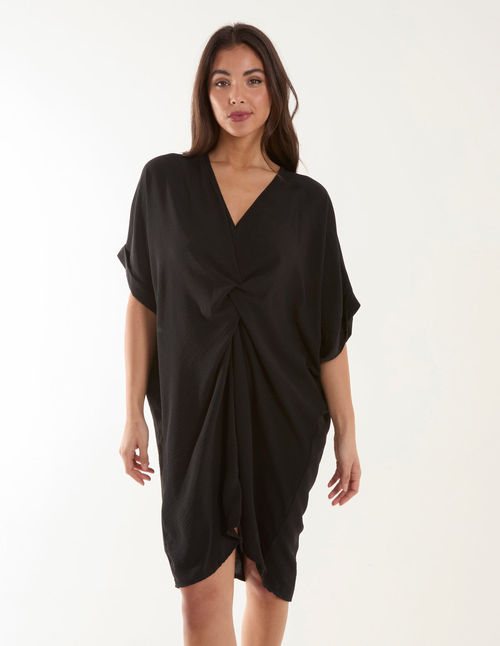 Twist Front Tunic Dress - ONE...