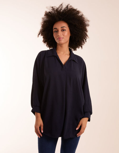 Open Collar Blouse - ONE /...