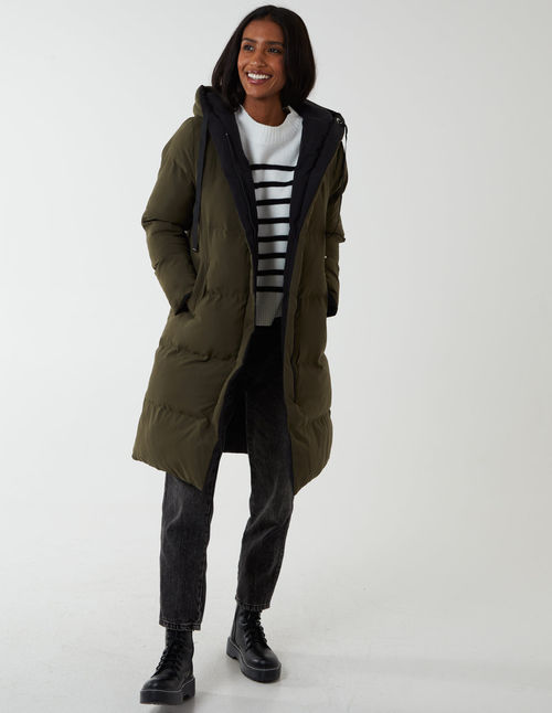 Longline Padded Coat - XL /...