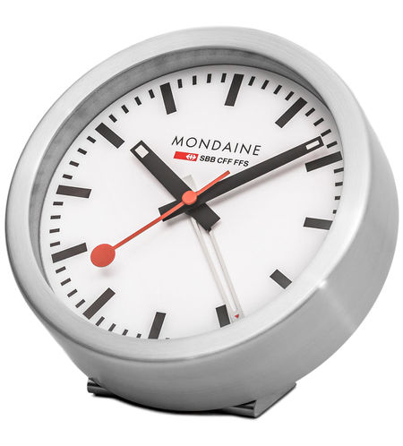 Mondaine Mini Desk Clock 12.5cm