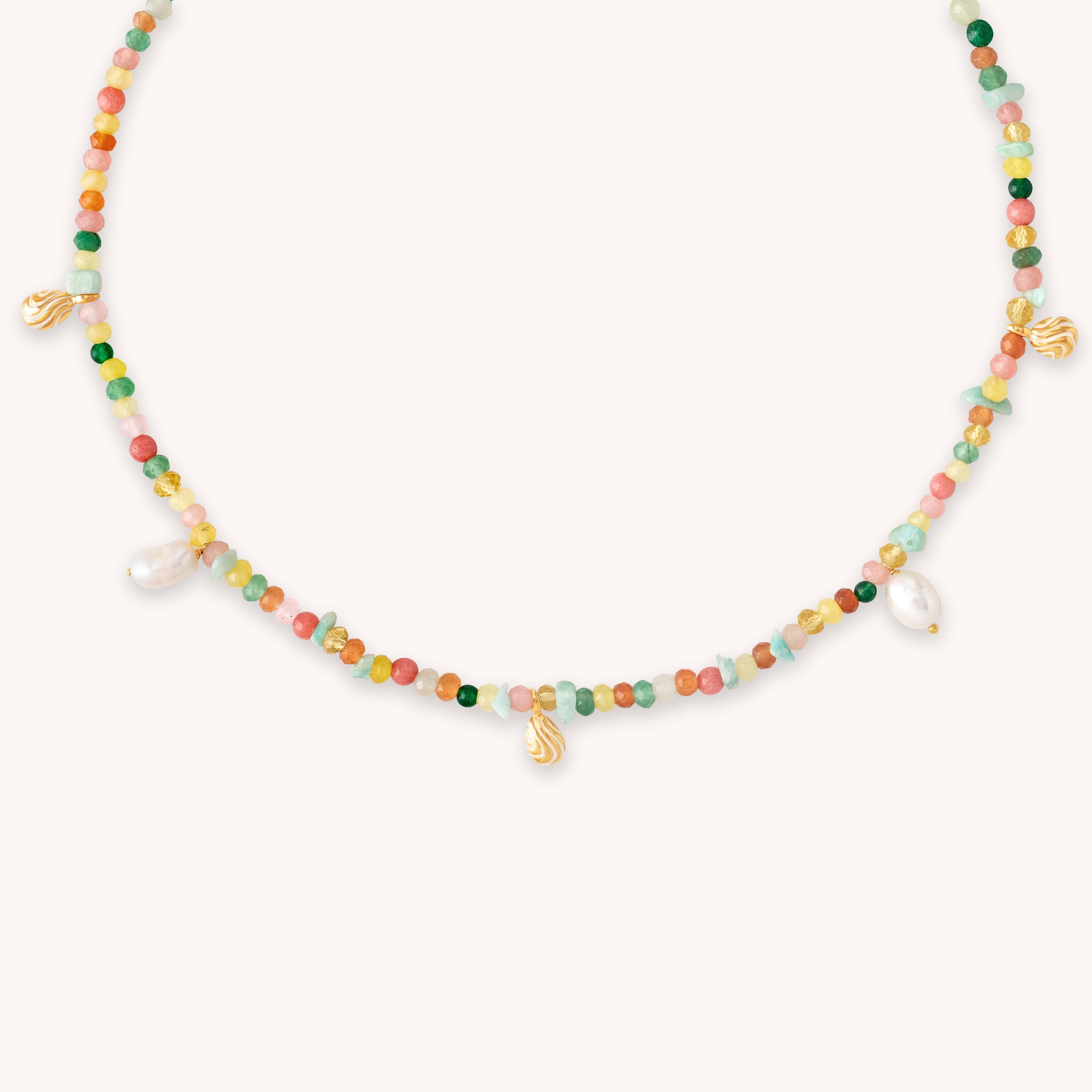 Beaded necklace online clearance