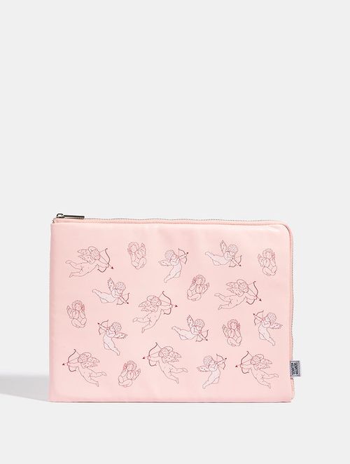 Pink Cherub Laptop Case,...