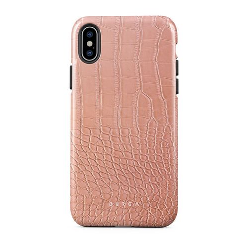 Pink Croco - iPhone X / XS...