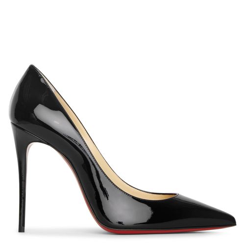 Kate 100 black patent pumps