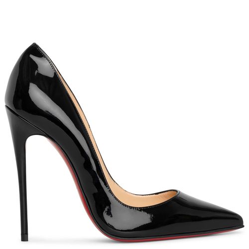 So kate 120 black patent pumps