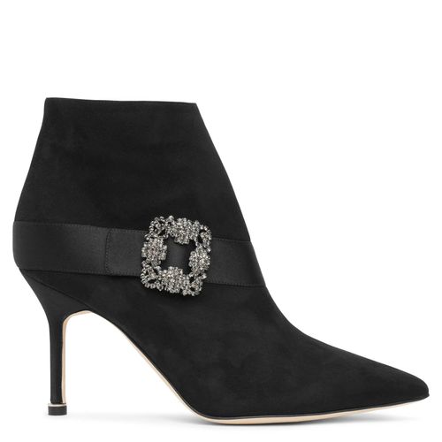 Plinianu black suede ankle...