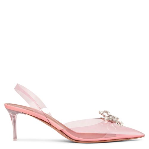 Rosie sling pink pvc pumps