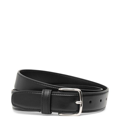 Classic black silver buckle...