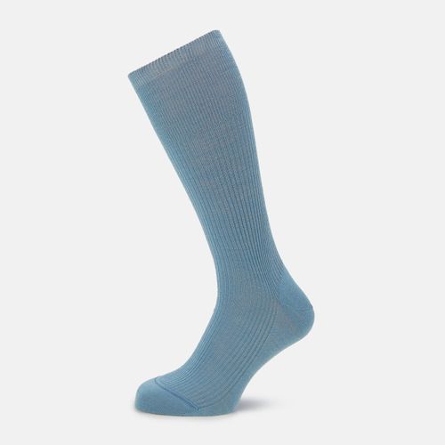 Pale Blue Mid-Length Merino...