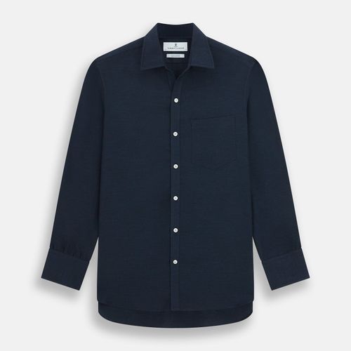 Navy Cotton Cashmere Chelsea...