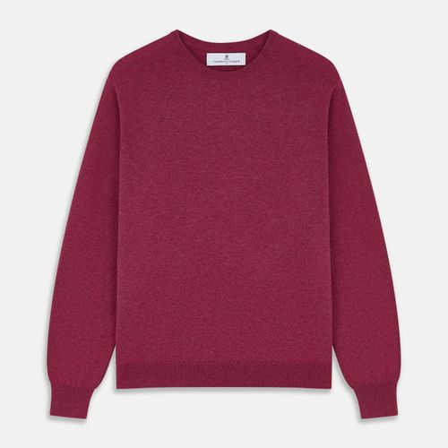 Soft Burgundy Cashmere Glenn...