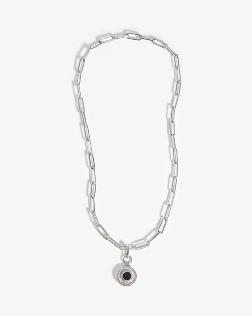 Mariner Long Chain Necklace, Silver Plated Necklaces