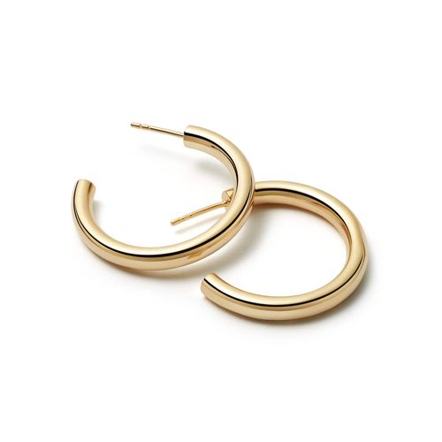 Maxi Bold Hoop Earrings 18ct...