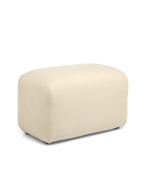 Royton Footstool Woven - Camel