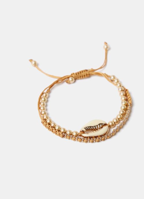 Gold Tone Friendship Bracelet