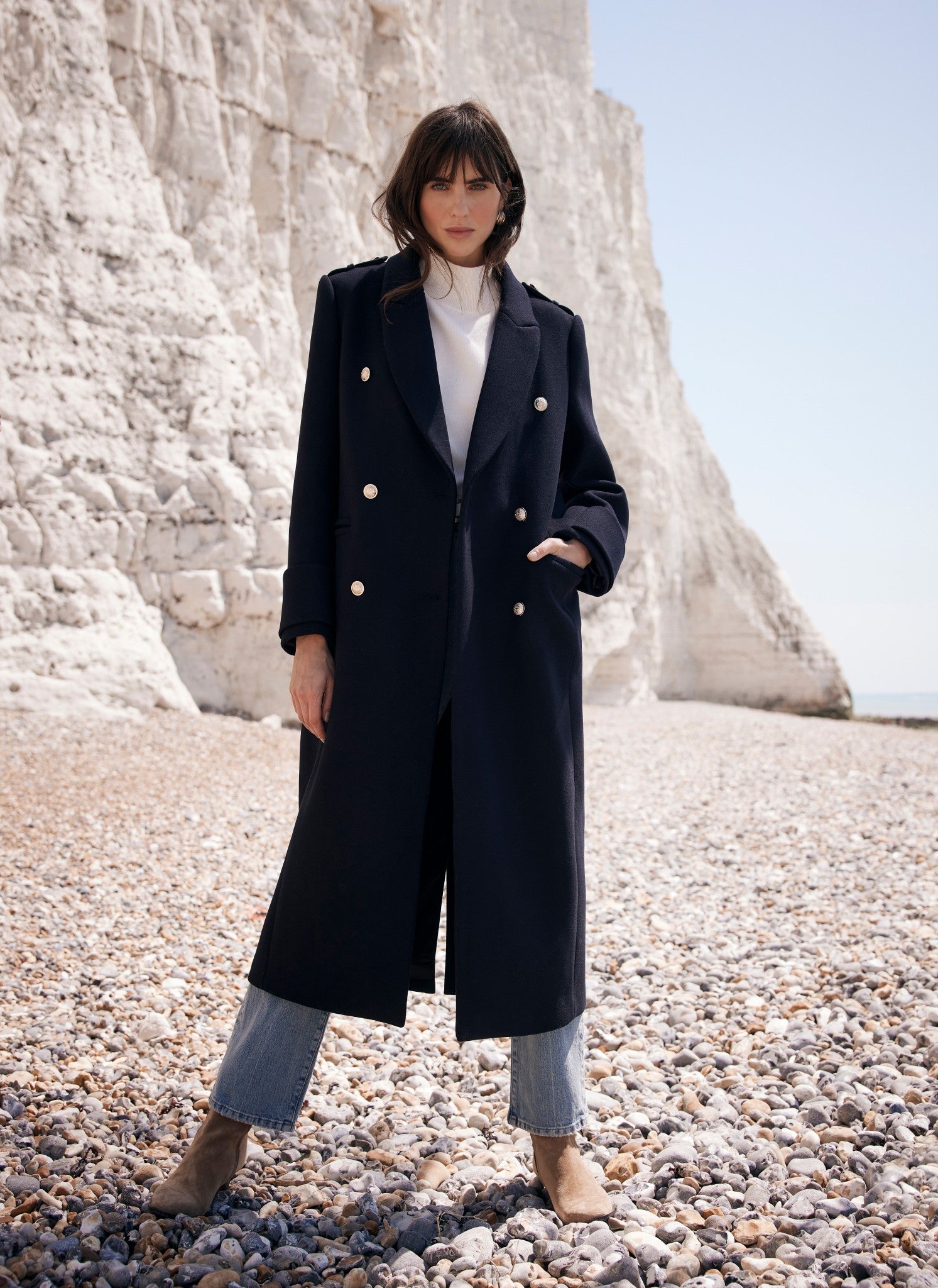 Mint velvet boucle coat hot sale