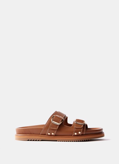 Tan Leather Sandals