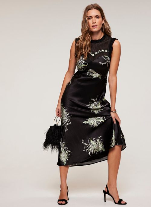 Felicity Print Black Maxi...