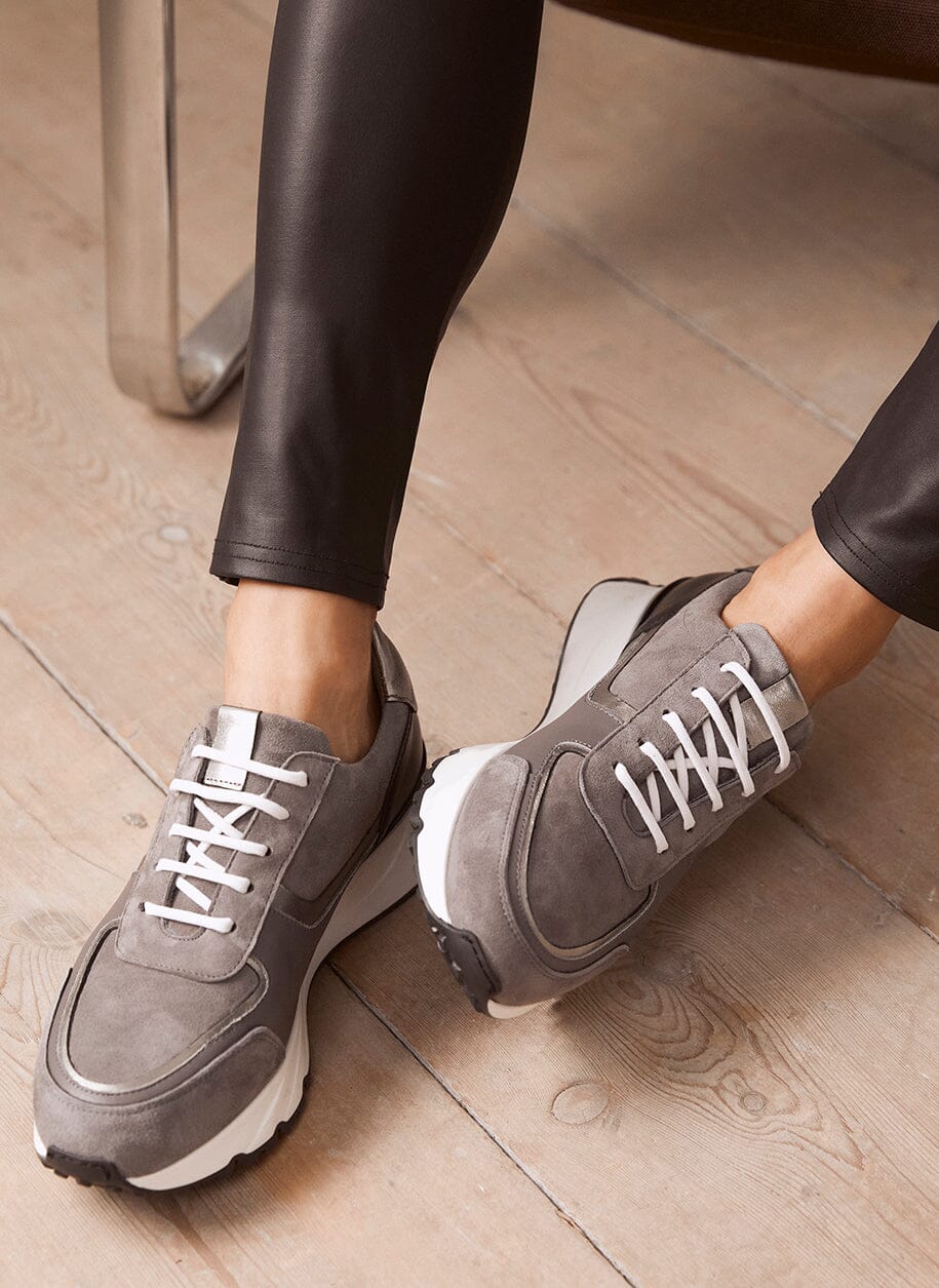 Mint velvet grey trainers store