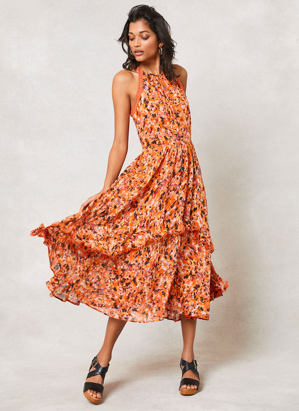 Mint velvet long dresses discount