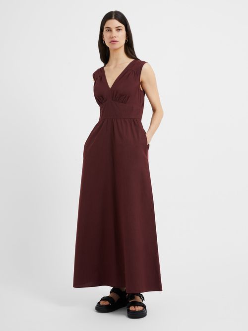 Sienna Crisp Cotton Maxi...