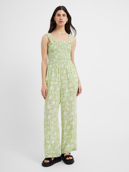 Cadiz Floral Smocked Jumpsuit...