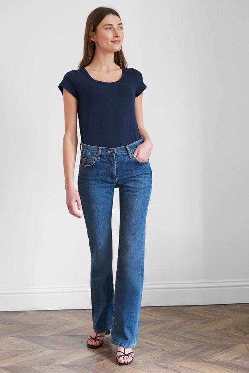 Classic Denim Boot Cut Jeans