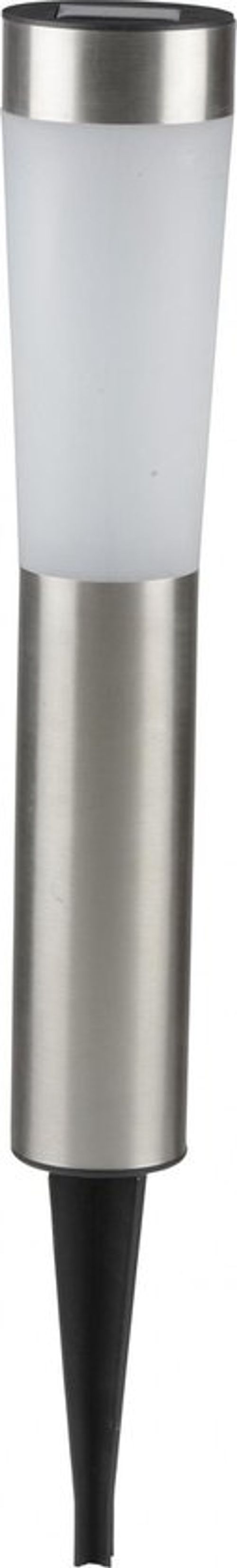 LED-Edelstahl-Erdspieß-Gartenlicht-Solar-Laterne 7.5x56c...