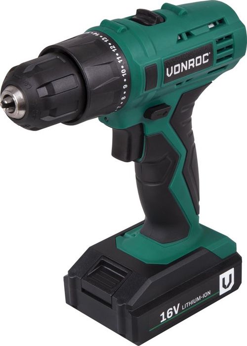 VONROC Akkubohrmaschine - 16V...