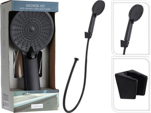 DoaBuy Duschset ABS schwarz...