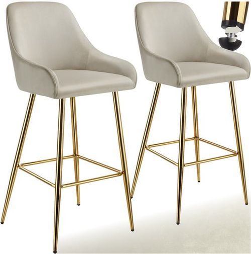 tectake® - 2er Set Barhocker...