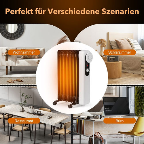 Coast -Ölradiator mit 3...